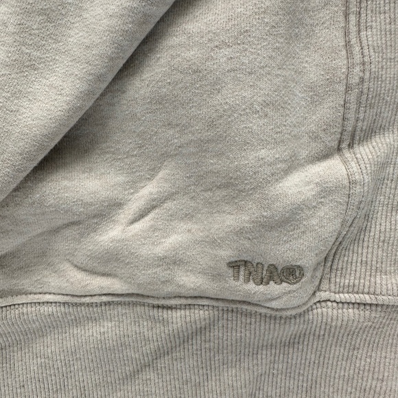 TNA Artitzia Cozy Fleece Boyfriend Fit Perfect Crew Sweatshirt Size L - Picture 3 of 5